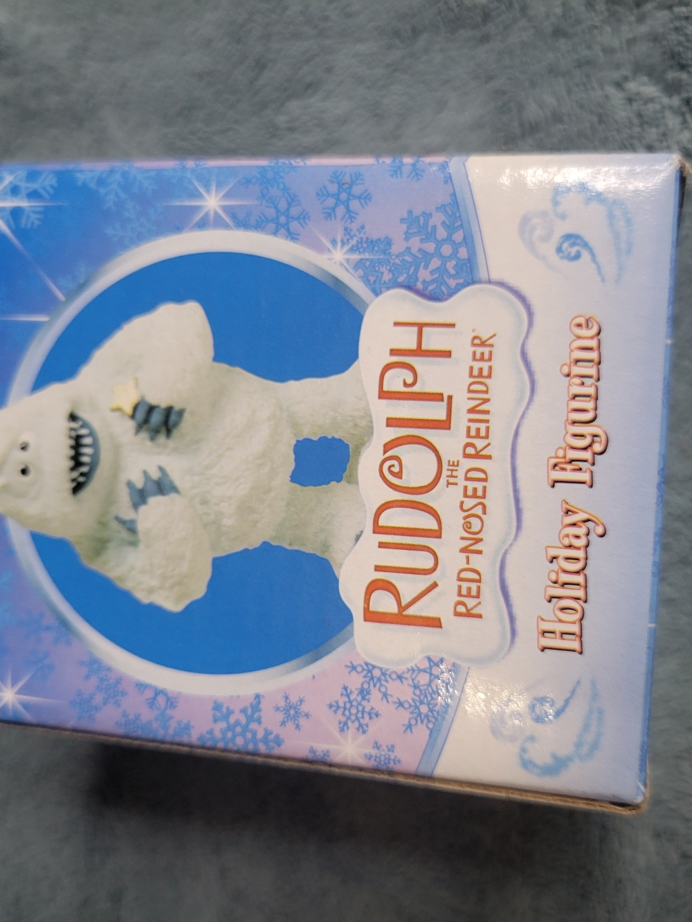 ENESCO-Rudolph the Red-Nosed Reindeer Holiday Yeti Figurine - White